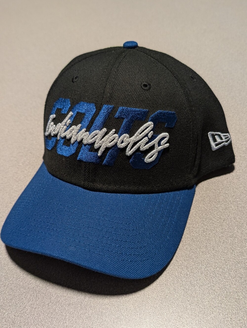 Indianapolis Colts NFL New Era 39thirty 3930 Stretchfit Hat Cap Size L/XL